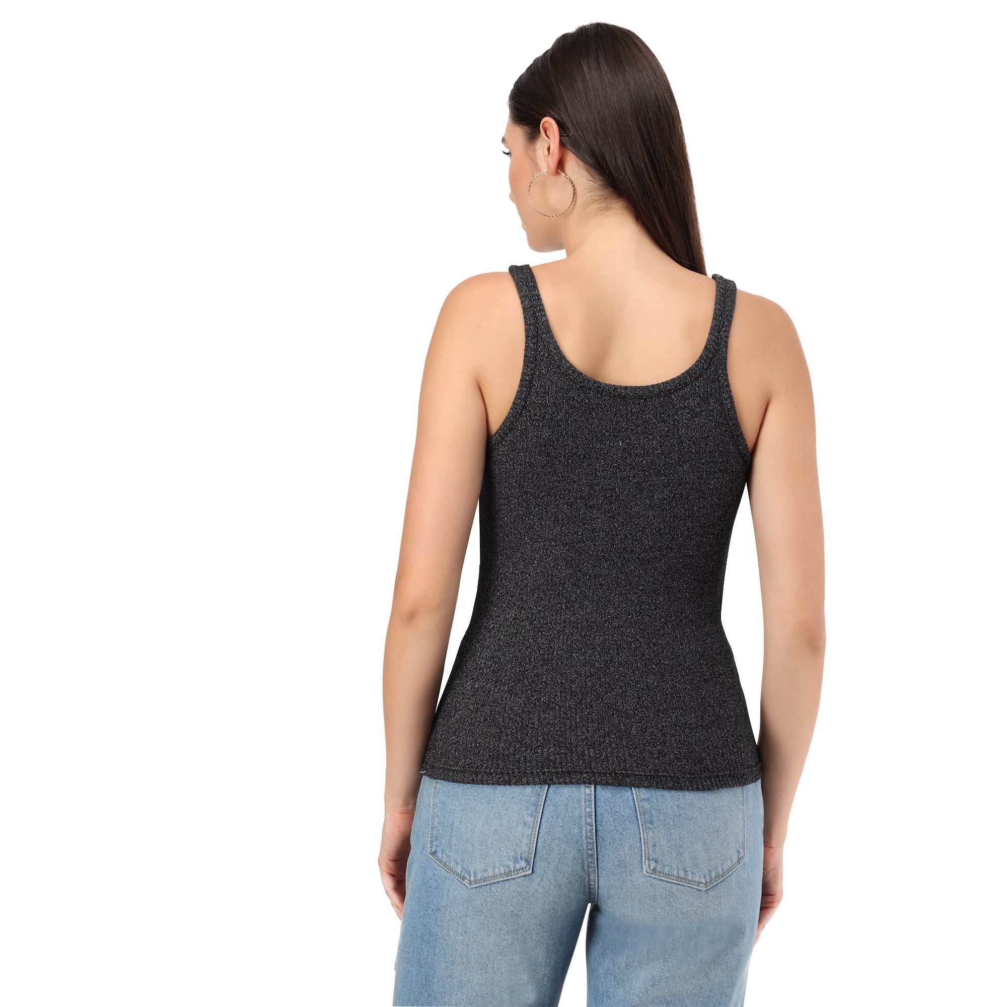 Beatnik Black Cami  Womens Top Beatnik India