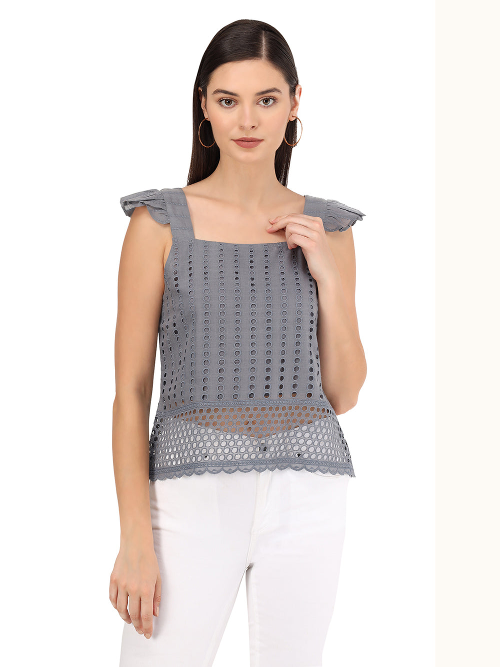 Beatnik Casual Wear Short Sleeve Peasant Top Beatnik India