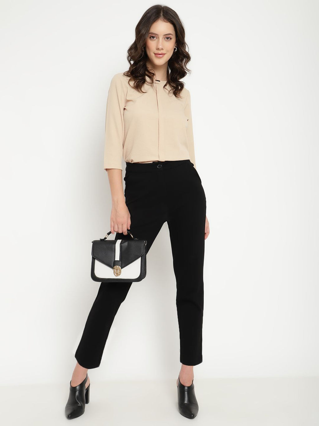 Beatnik Beige Empire Top Beatnik