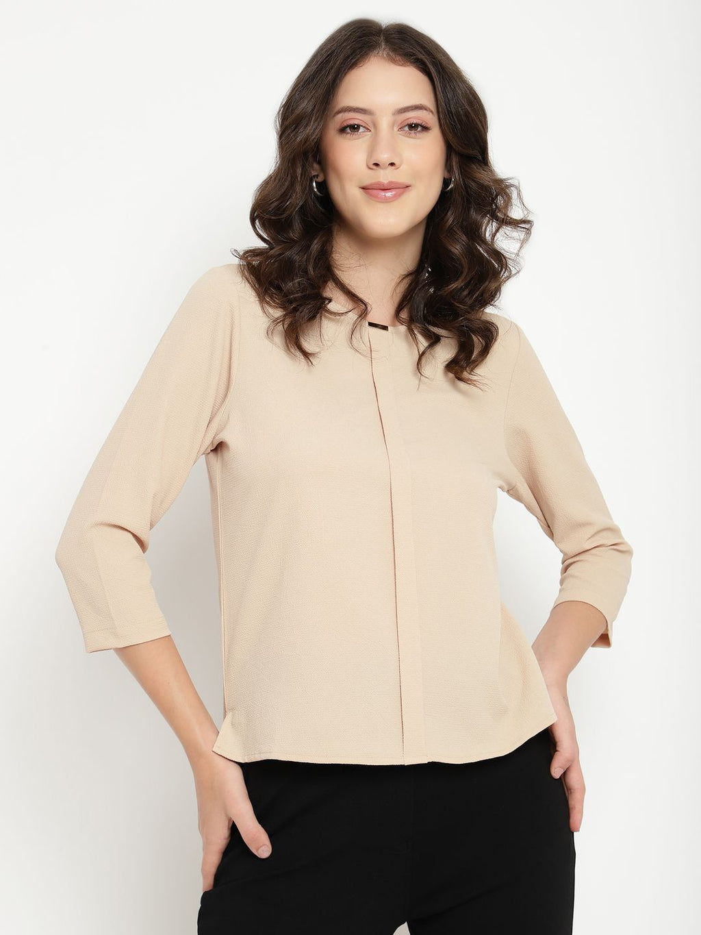 Beatnik Beige Empire Top Beatnik
