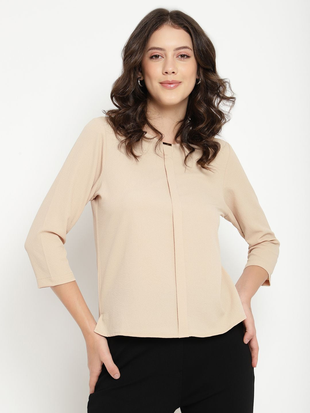 Beatnik Beige Empire Top Beatnik