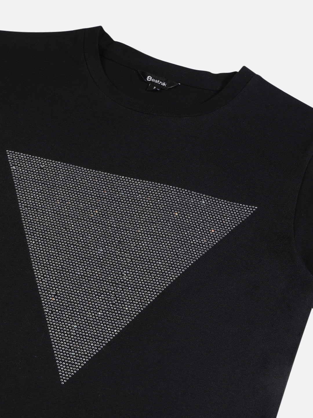 Beatnik Black Sequence T-shirt
