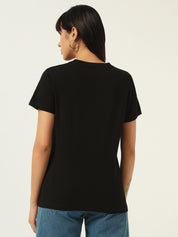 Beatnik Black Sequence T-shirt