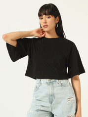 Beatnik Embossed Black T-shirt