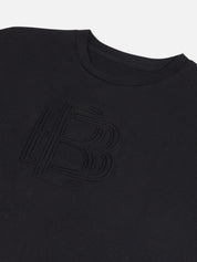 Beatnik Embossed Black T-shirt