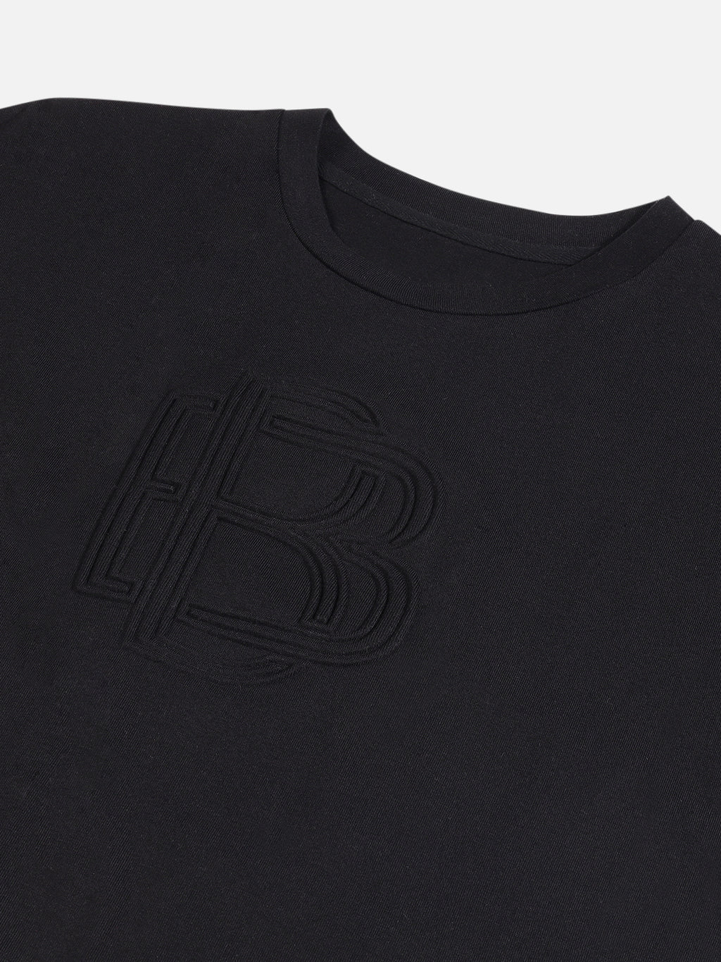 Beatnik Embossed Black T-shirt