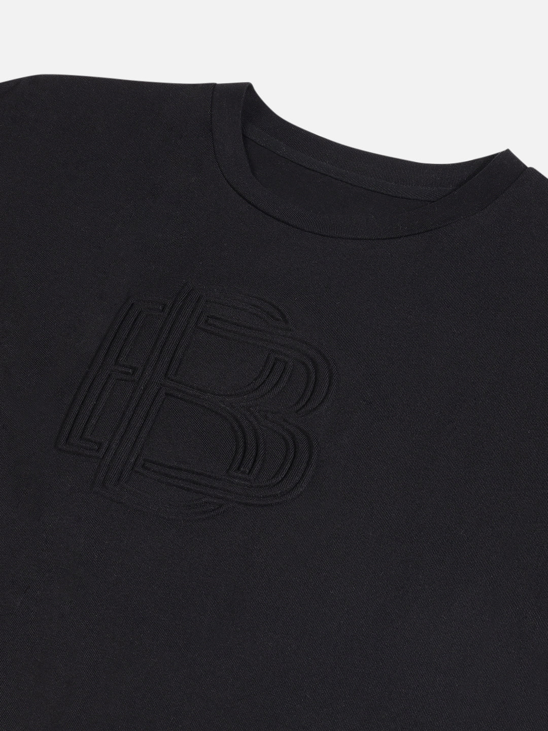 Beatnik Embossed Black T-shirt