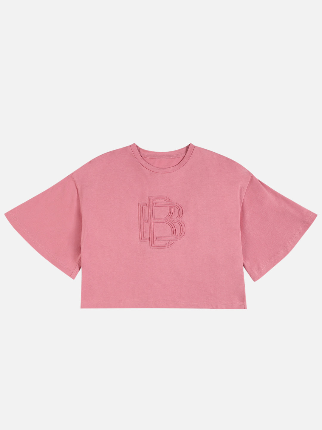 Beatnik Embossed Pink T-shirt