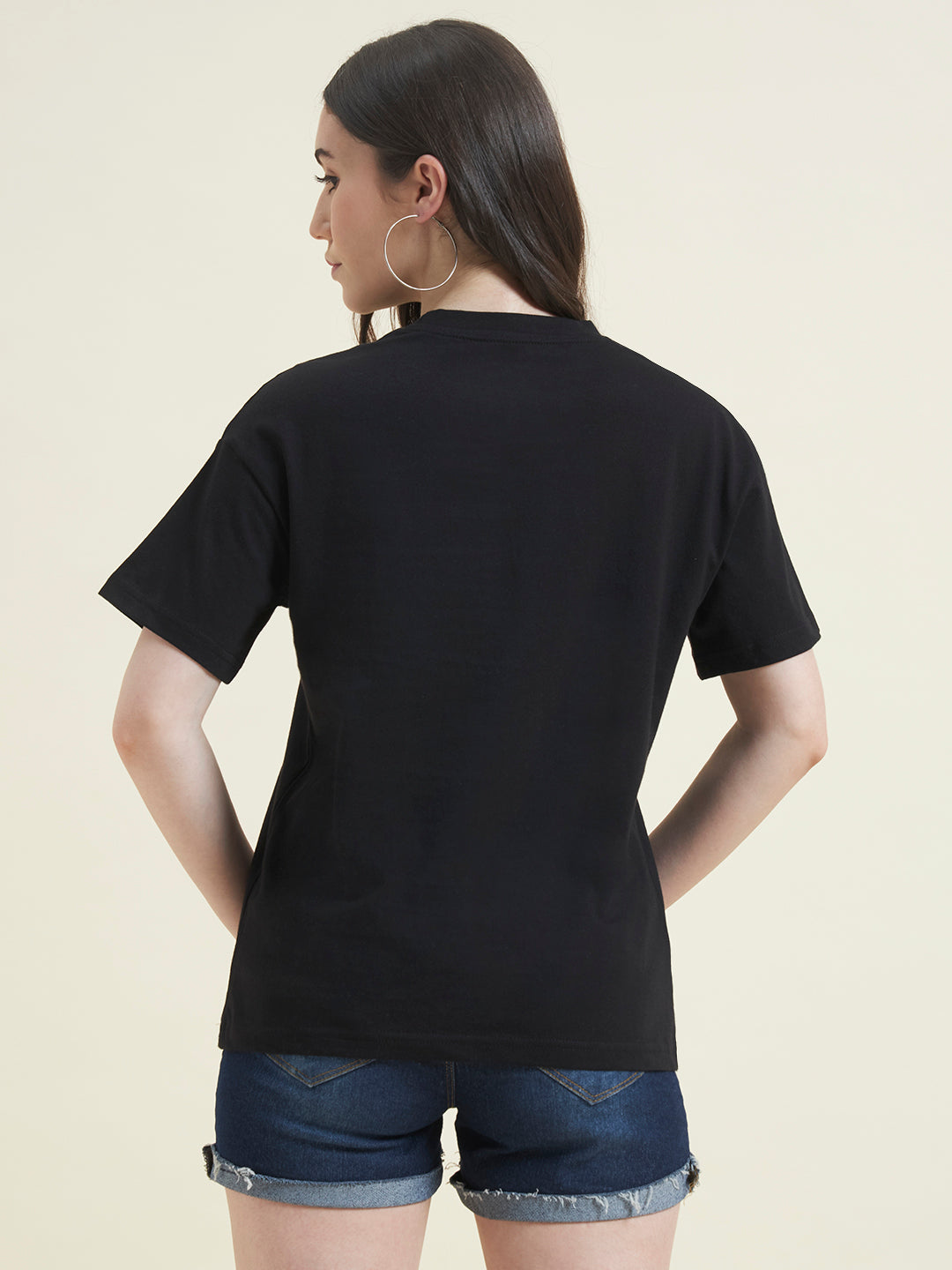 Women Flowral Embossed print T-shirt