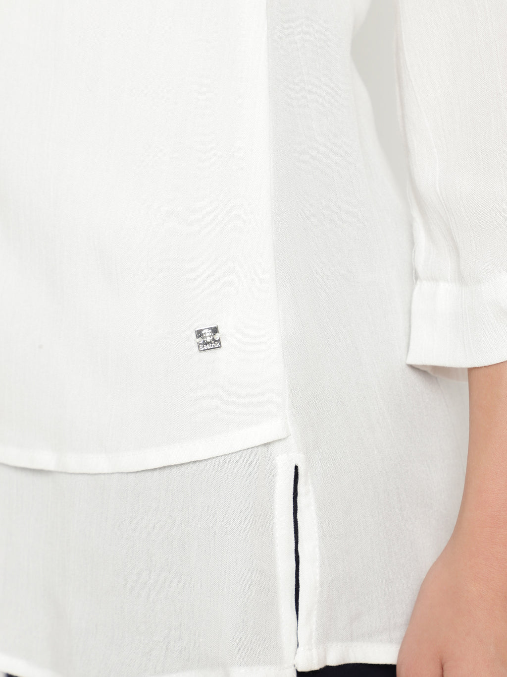 Beatnik White A-line Tunic Beatnik