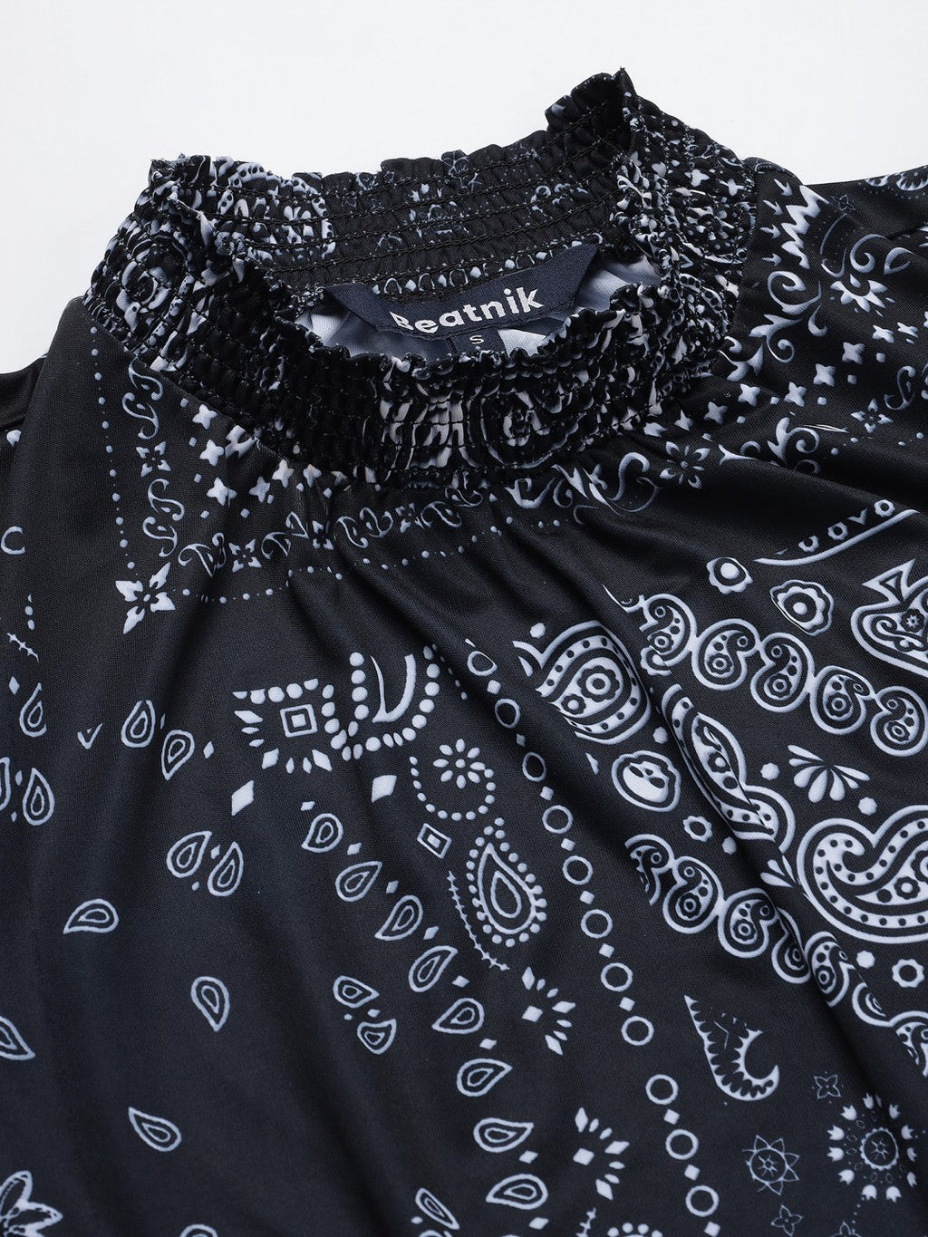 Buy Beatnik Poly Knit Paisley Printed top Online for Women | Beatnik India